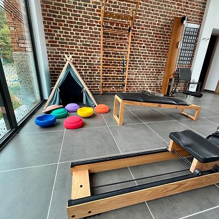 Aux Bois Dores De La Ferme De Sorval, Animaux De La Ferme, Fitness Selvigny 外观 照片