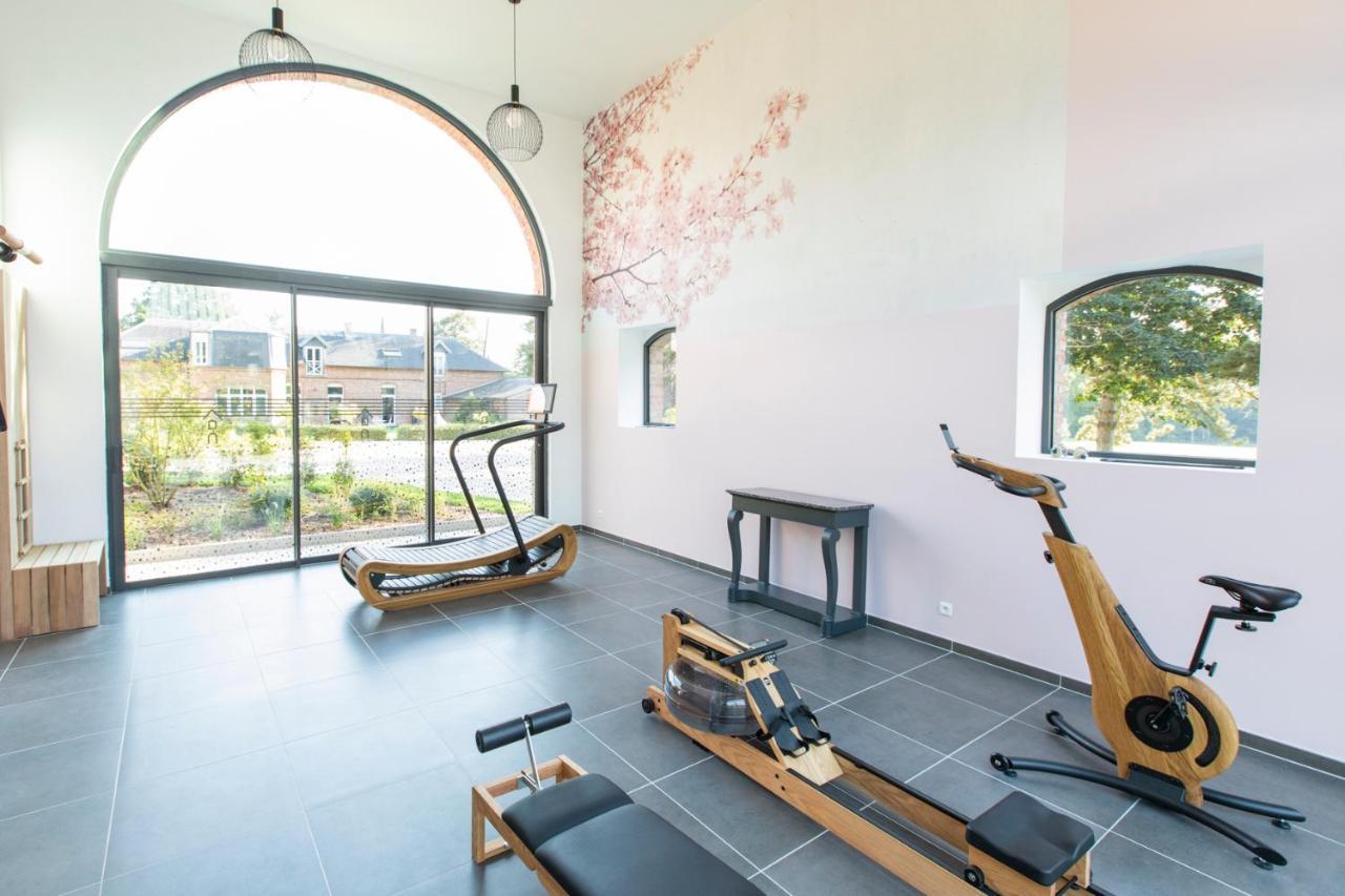 Aux Bois Dores De La Ferme De Sorval, Animaux De La Ferme, Fitness Selvigny 外观 照片